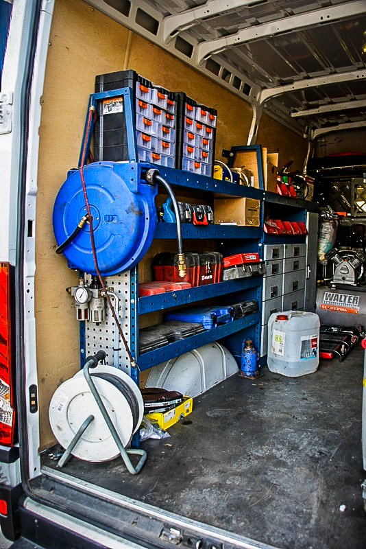 Mobilny Serwis TIR — realizacja